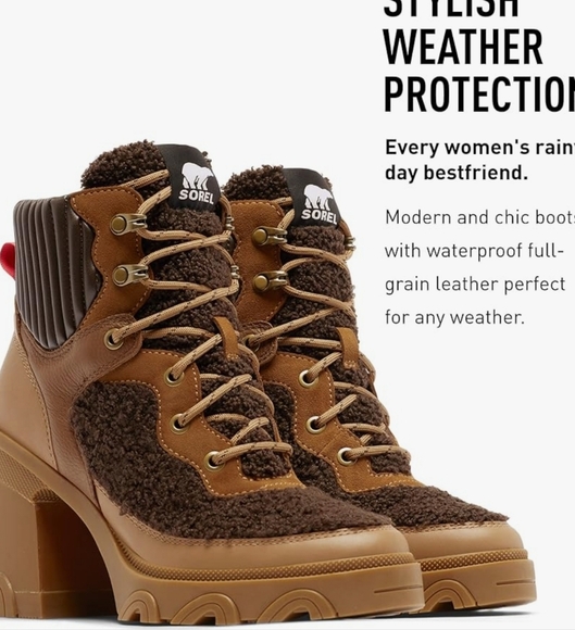 Sorel Leather mix Boots - Picture 2 of 5